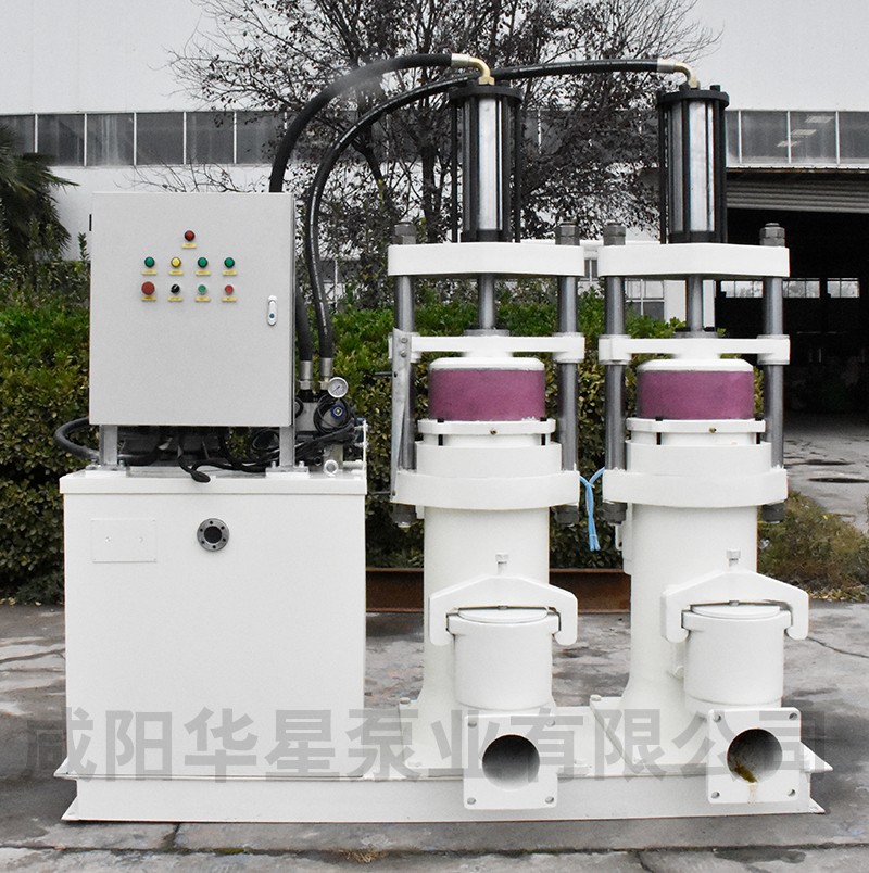 壓濾機(jī)節(jié)能進(jìn)料泵，液壓陶瓷柱塞泥漿泵